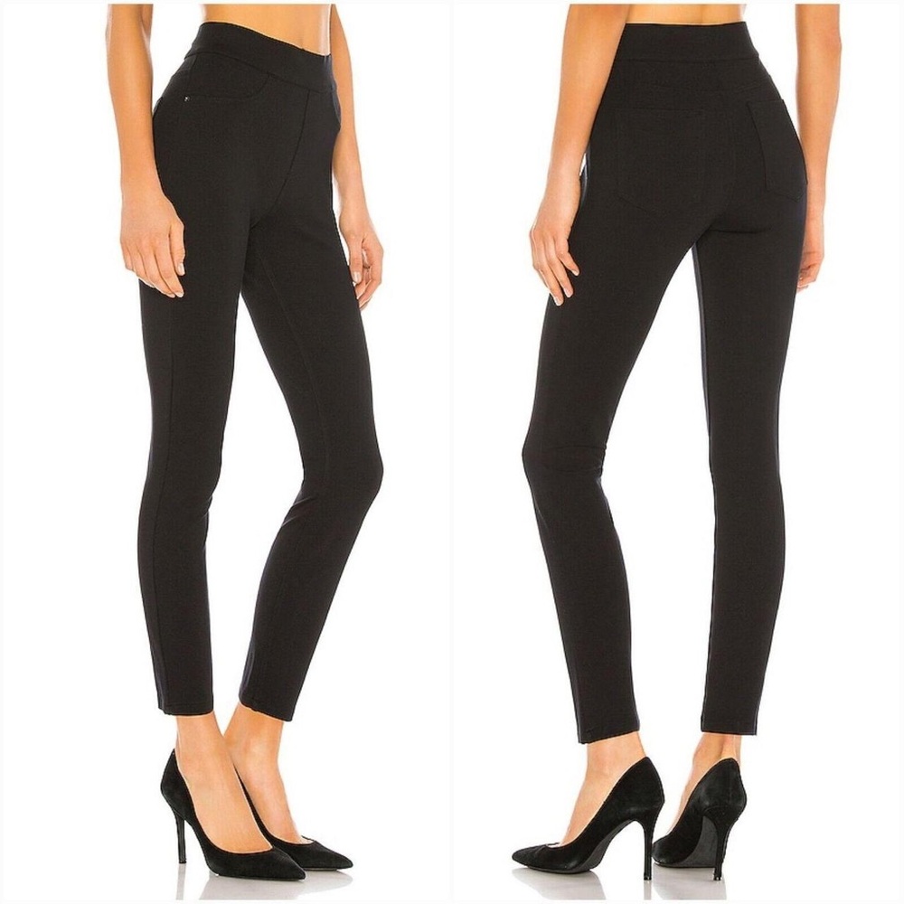 SPANX Black Ankle Cropped Pants